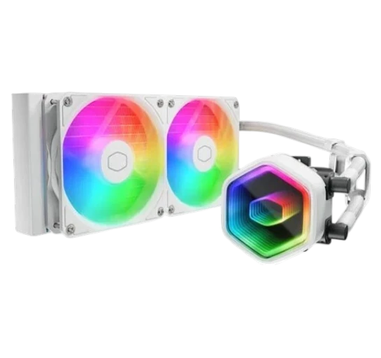 Cooler Master MasterLiquid 240 Core II ARGB - Blanc